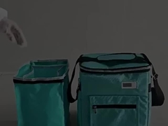 Medical cooler bag -inside