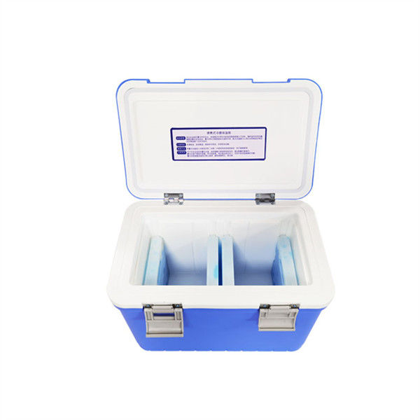 Shock Proof And Impact-resistant Medical Cooler Box with 12 Liters Capacity and Temperature Range 2°C To 8°C for Vaccine Transport