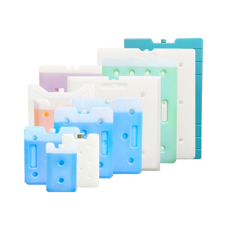 Customizable PCM Phase Change Material Ice Pack HDPE Plastic Ice Box For Cooler Box