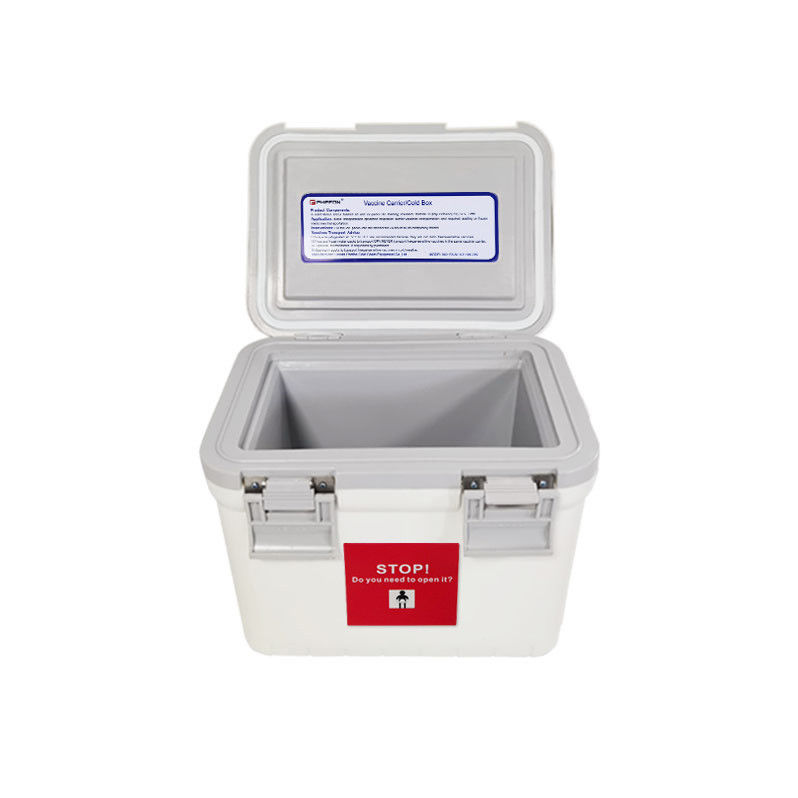 Phefon 6L White Hard Cooler Ice Cool Box With Shoulder Strap Design Eco-Friendly