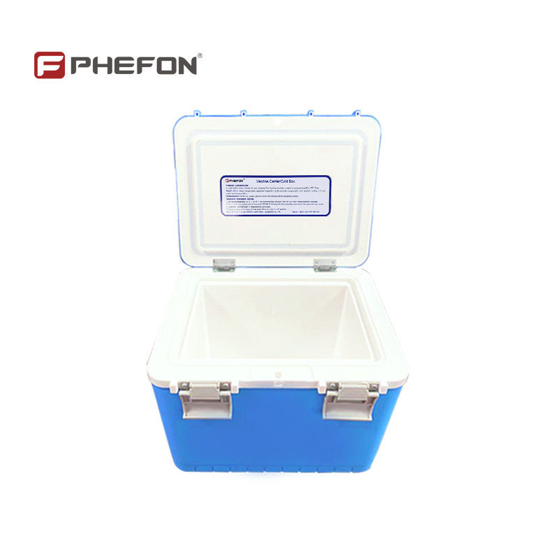 Medical Cooler Box with 2-8°C Temperature Range PU Insulation Material and 24-48hrs Cold Time for Vaccine Transport