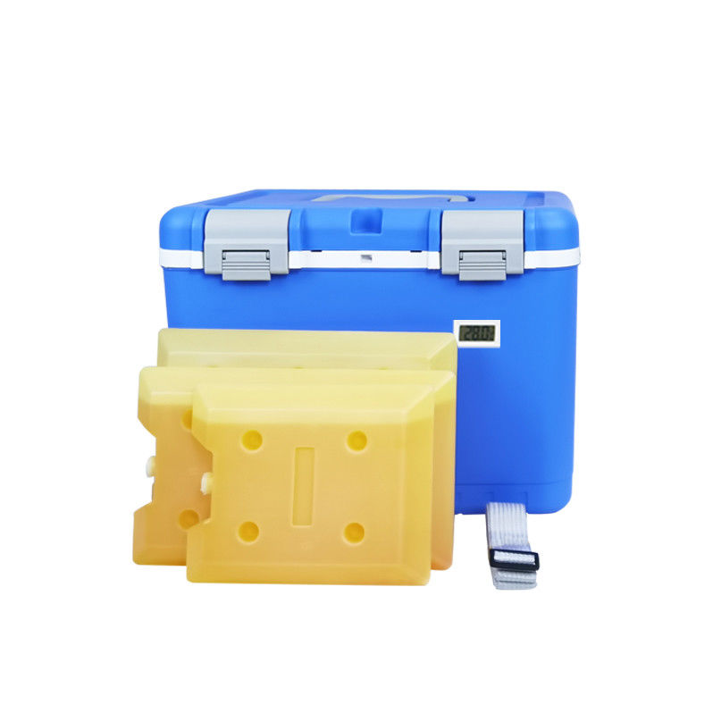 2-8°C Temperature Range Medical Cooler Box with PU Insulation Material Impact-resistant and Corrosion-resistant for Vaccine Transport
