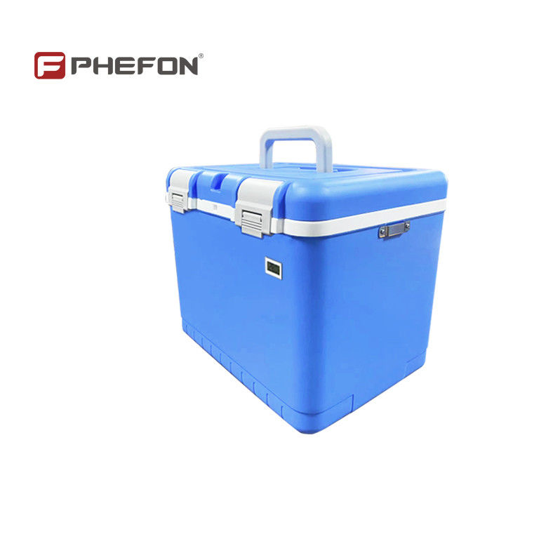 PU Insulation Medical Cooler Box CE Certified Equipped with Airtight and Leakproof Lid Ensuring Safe Medical Transport