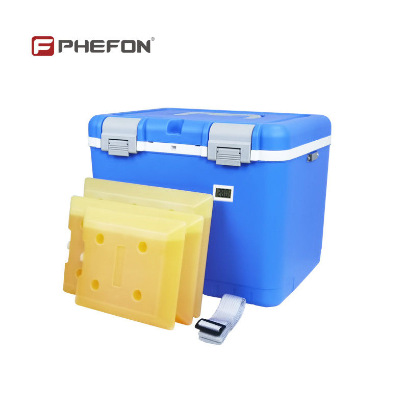 Passive Cooling Method Portable Blood Specimen Cold Chain Cooler Box Support Customize Solution for Medical Sample Preservation
