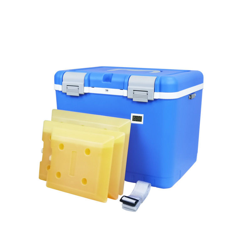 Medical Cooler Box with 2-8°C Temperature Range PU Insulation Material and 24-48hrs Cold Time for Vaccine Transport