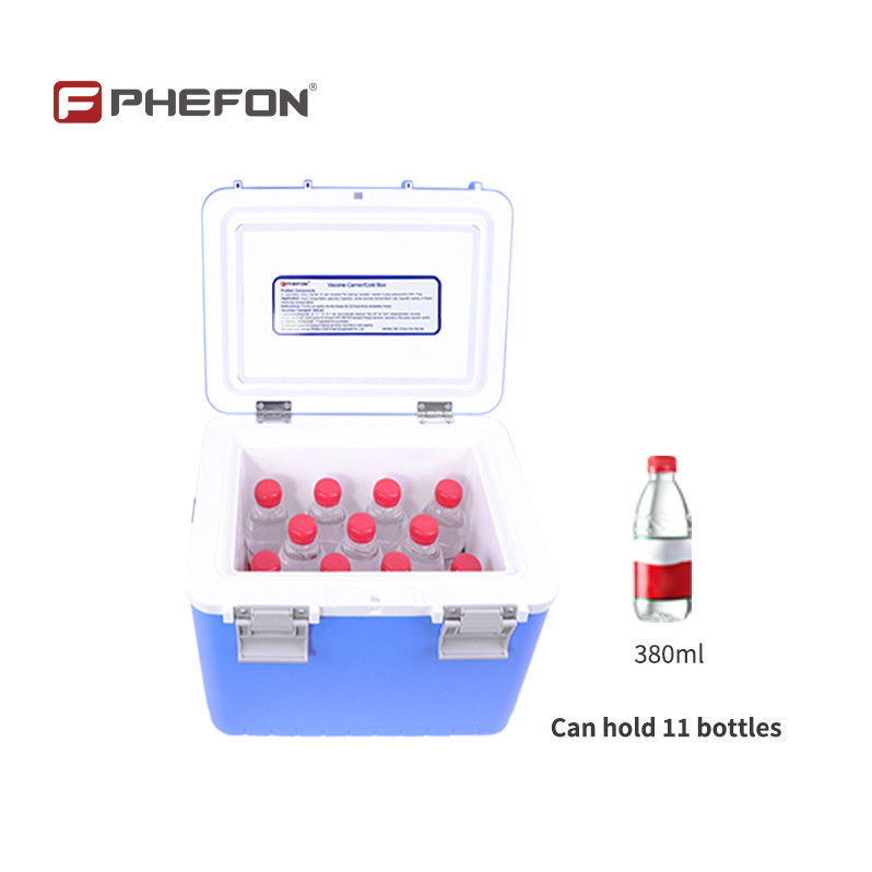 Passive Cooling Method Portable Blood Specimen Cold Chain Cooler Box Support Customize Solution for Medical Sample Preservation