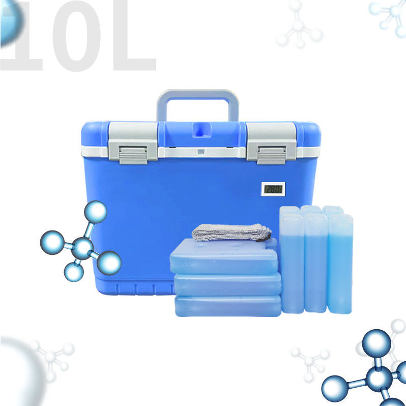 Passive Cooling Method Portable Blood Specimen Cold Chain Cooler Box Support Customize Solution for Medical Sample Preservation