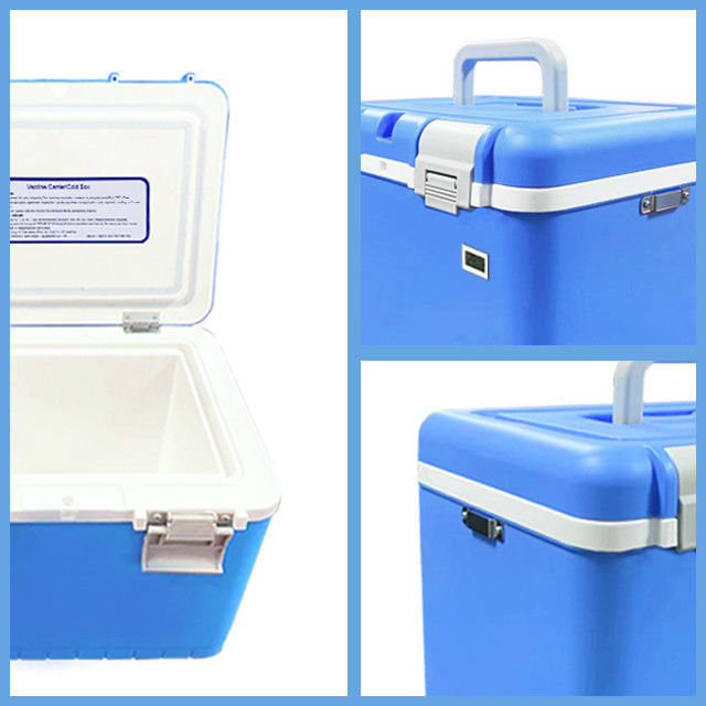 10L Capacity Medical Cooler Box Cooling Method Ice Pack Supply Cold Energy Customize Color Support Designed for Medical