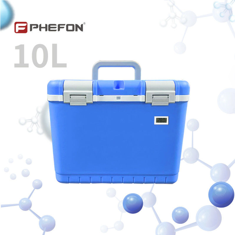 PU Insulation Medical Cooler Box CE Certified Equipped with Airtight and Leakproof Lid Ensuring Safe Medical Transport