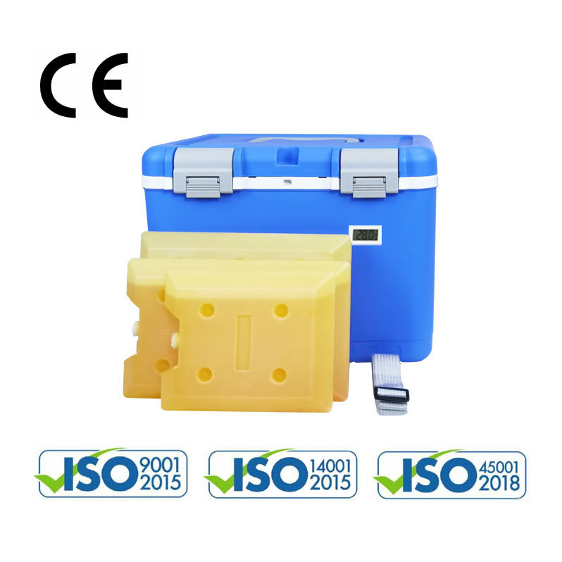 Medical Cooler Box for Vaccine Transport with 2-8°C Temperature Range 24-48hrs Cold Time Meets WHO And CDC Standards