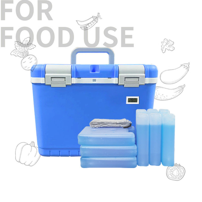 10L Vaccine Carrier Box Insulated Medical Cooler for Pharmaceutical Cold Chain Transport