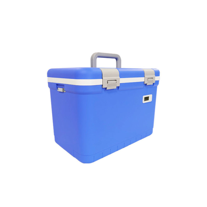 12 Liters Portable Blood Specimen Cold Chain Cooler Box Maintaining Temperature Range 2°C To 8°C Suitable For Sample Storage