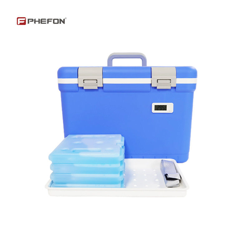 Medical Cooler Box Insulated Cooler For Transporting Vaccines Medicines And Biological Samples With Temperature Control
