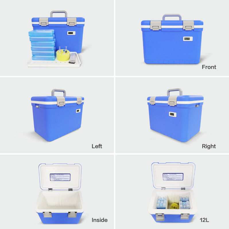 Keep 2-8°C Temperature Range Portable Vaccine Medical Blood Cold Chain Box