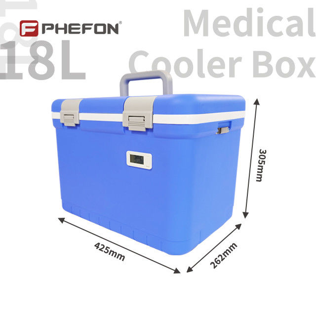 Pharmaceutical Grade Insulated Cooler Carrier Box, Reliable Cold‑Chain Transit Container, Stable 2‑8°C Thermal Preservation For Medicine, Biological Samples, Diagnostic Reagents, Suitable For Medical