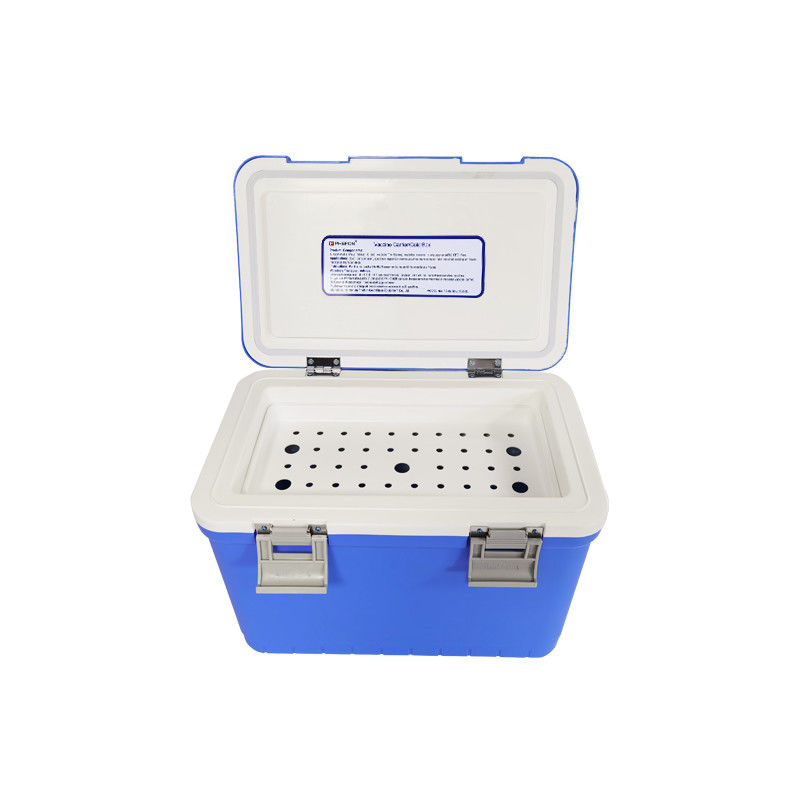 GSP Compliant Medical Insulated Cooler Box, Reusable Thermal Transport Container, Maintain Stable 2‑8°C Environment for Vaccines, Injectable Drugs, Blood Specimens and Lab Reagents for Global Medical