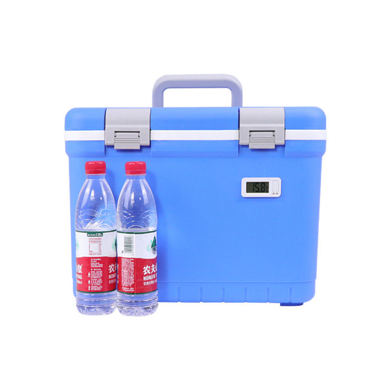 Portable Vaccine & Medicine Cooler Box, Cold‑Chain Isothermal Storage Case with Digital Temp Display, Temperature‑Maintaining Carrier for Biochemical Reagents, Clinical Specimens for Field Sampling an