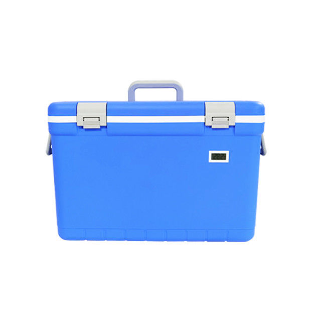 30L Medical Cooler Box made of PP Polypropylene with Temperature Range of 2-8°C