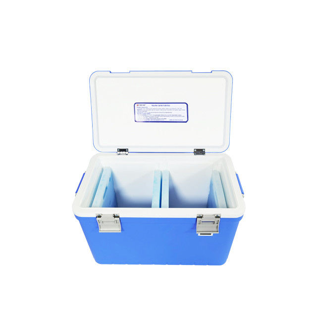 FS-30L Medical Cooler Box Cooling Duration 24H Outer Shell And Liner Manufactured From PP PU For Medical Sample Handling