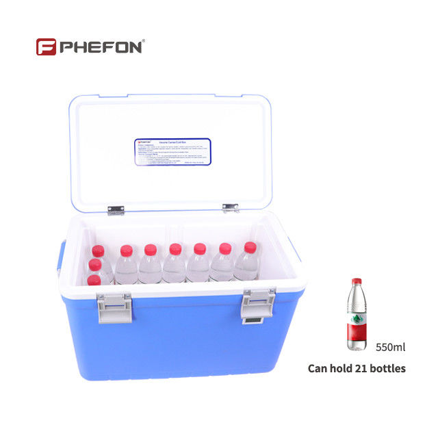 Phefon FS-35L Ice Cooler Box for Camping, Fishing, and BBQs with 72h Cold Storage