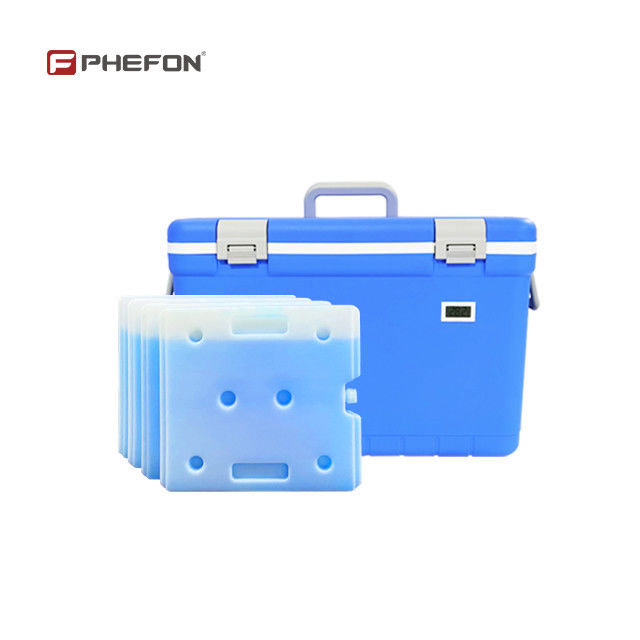 Medical Cooler Box durable temperature controlled storage box for secure transport of vaccines  biological specimens