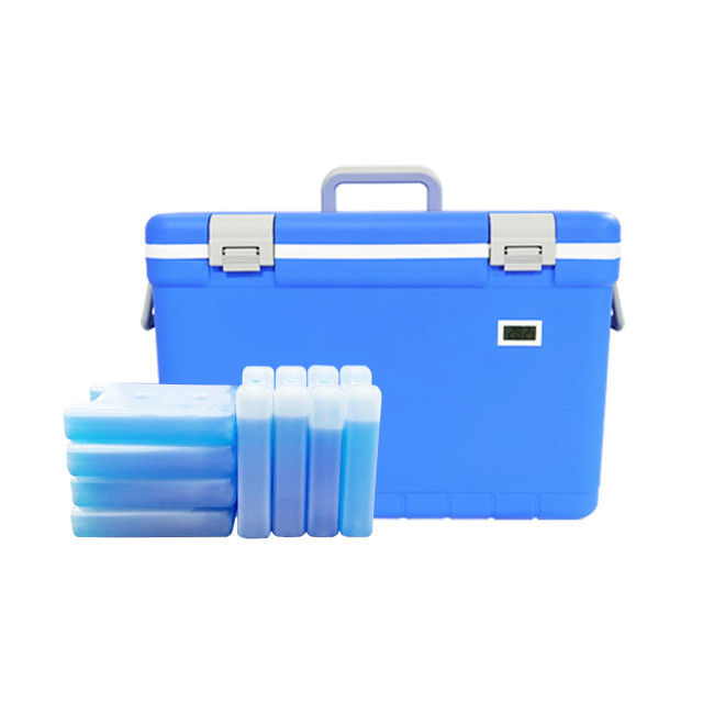 Medical Cooler Box durable temperature controlled storage box for secure transport of vaccines  biological specimens