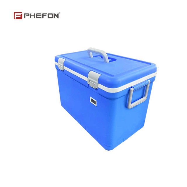 Medical Cooler Box temperature controlled insulated carrier engineered for preservation of vaccines blood products and medical reagents