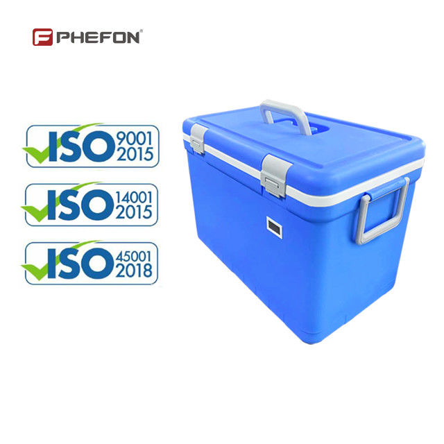 Medical Cooler Box Featuring Lockable Lid and Secure Sealing Insulated for Controlled Medical Storage Environments