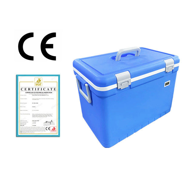 FS-30L Medical Cooler Box Cooling Duration 24H Outer Shell And Liner Manufactured From PP PU For Medical Sample Handling