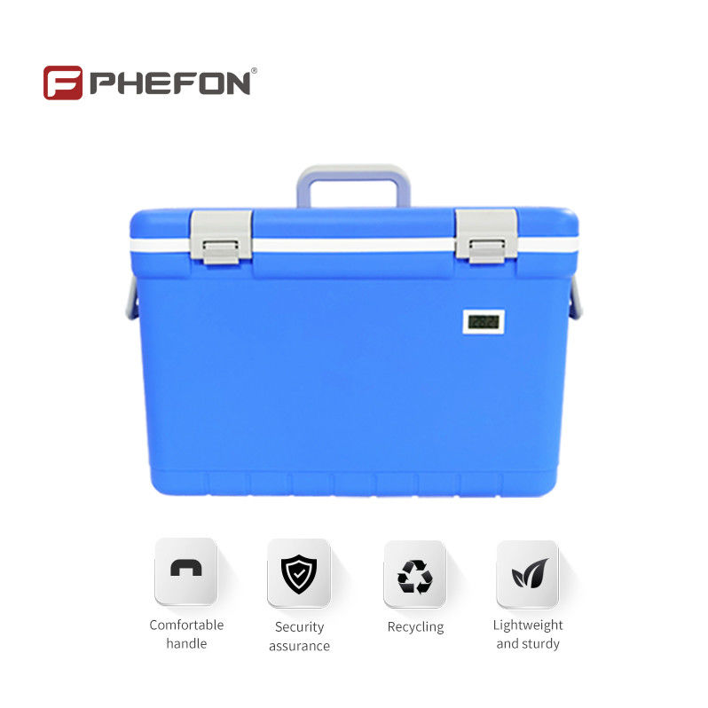 Medical Cooler Box insulated container designed to maintain optimal temperature during medical sample transport and vaccine delivery