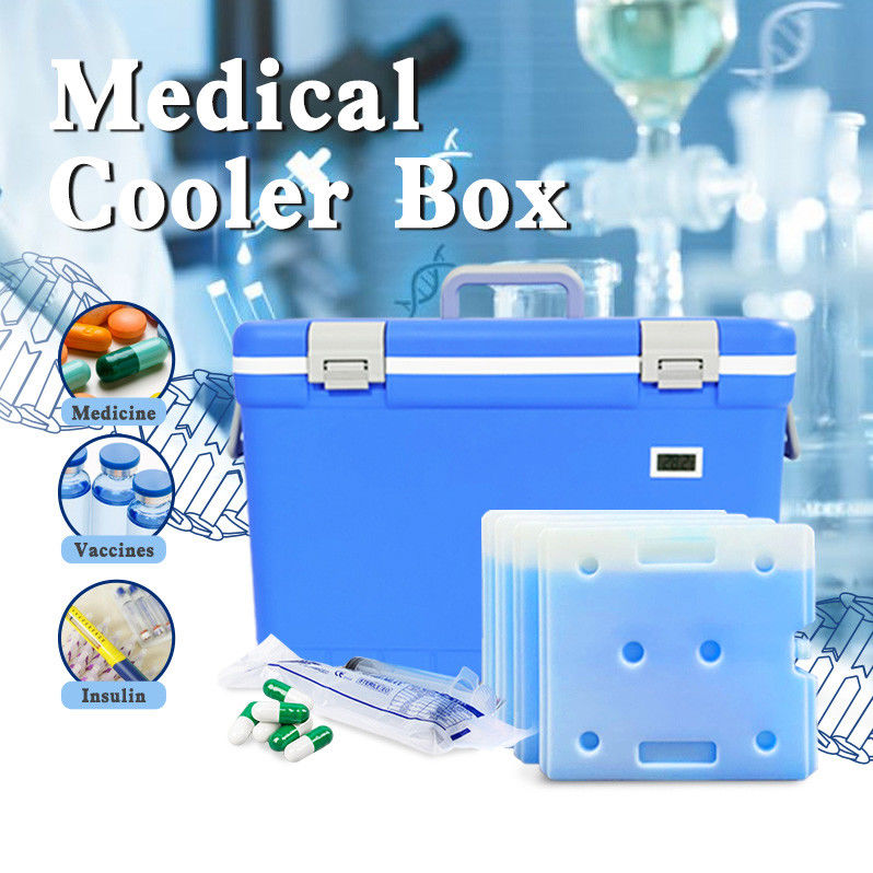 Ice Packs Supply One Set Medical Cooler Box FS 30L Customized Logo Perfect for Temperature Controlled Medical Logistics