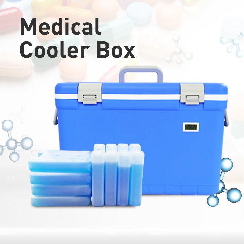 Insulated cooler box with ice packs support customize made to withstand harsh conditions while preserving product freshness