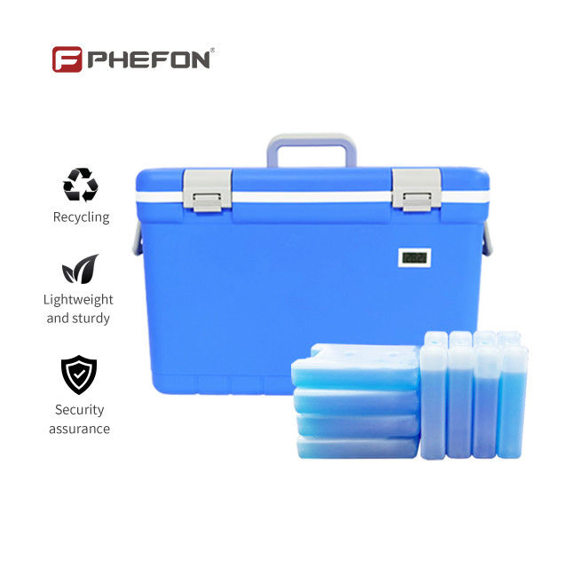Ice Packs Supply One Set Medical Cooler Box CE Certified Customized Logo Designed for Cold Chain Management in Healthcare