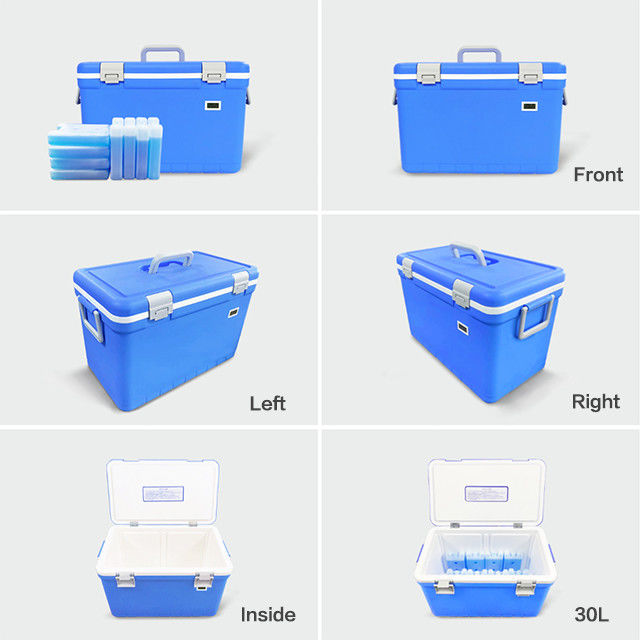 Cold Chain Storage And Transporation Medical Cooler Box with PU Foam Insulation Type