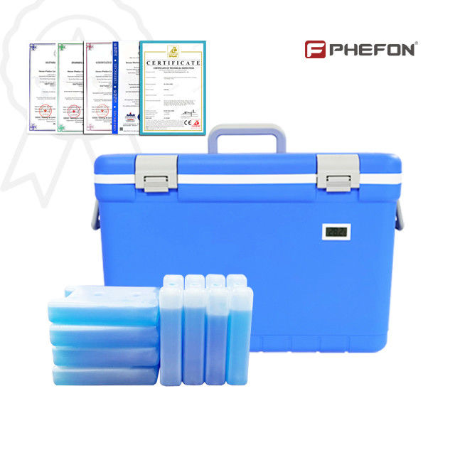 Ice Packs Supply One Set Medical Cooler Box FS 30L Customized Logo Perfect for Temperature Controlled Medical Logistics