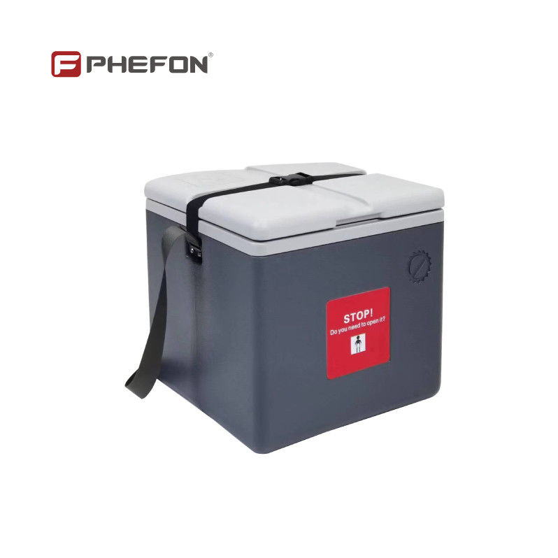 CE Certified Vaccine Cooler Box With 34hrs Cold Lift  Polyurethane Insulation For Vaccine Transport