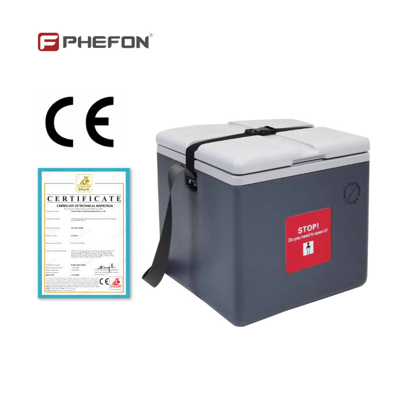 Temperature range 0°C To 10°C Vaccine Cooler Box Designed For Vaccine Storage And Transport With Cold Life 34h And Durable Solution