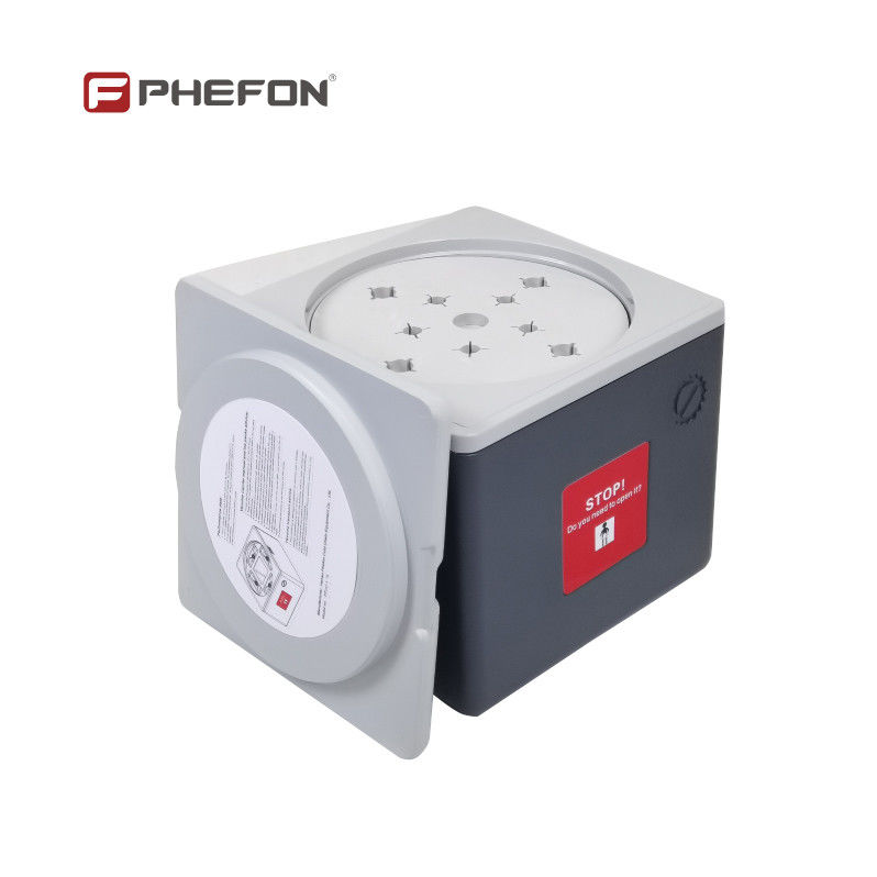 Phefon Freeze Free  Insulation Vaccine Cooler Box Includes Coolant Packs For Safe Vaccine Transport