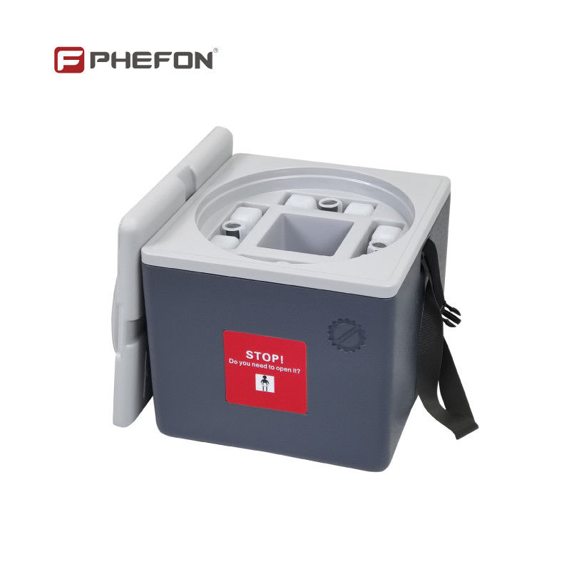 1.7 Liters Capacity Vaccine Cooler Box With 34hrs Cold Lift And PQS Certification For Safe Vaccine Transport