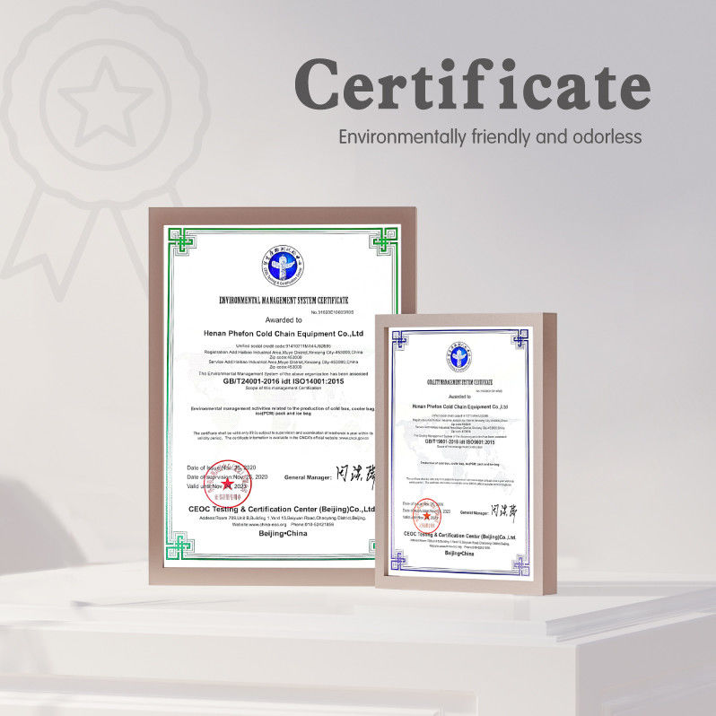 Portable Vaccine Cooler Box With 34 Hours Cold Lift PQS, CE, ISO Certification For Reliable Vaccine Transport