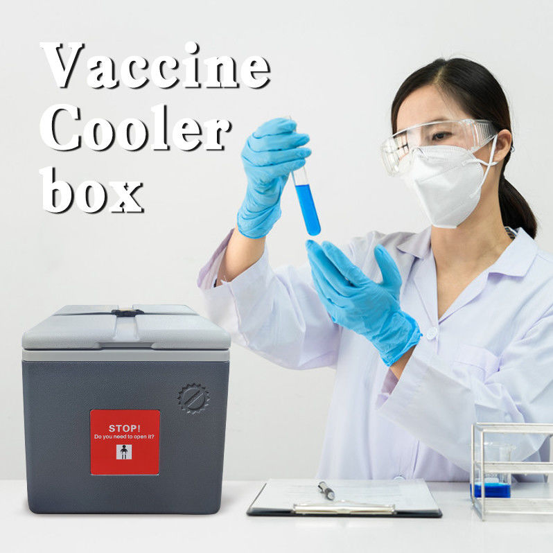 Vaccine Cooler Box 100% PU Insulation CE ISO Certified 1.LL Vaccine Carrier With Ice Packs