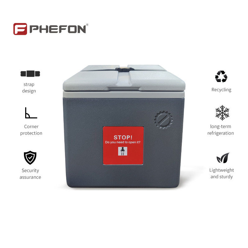 Qualified Portable Vaccine Carrier Ice Cooler Box For Cold Chain Storage