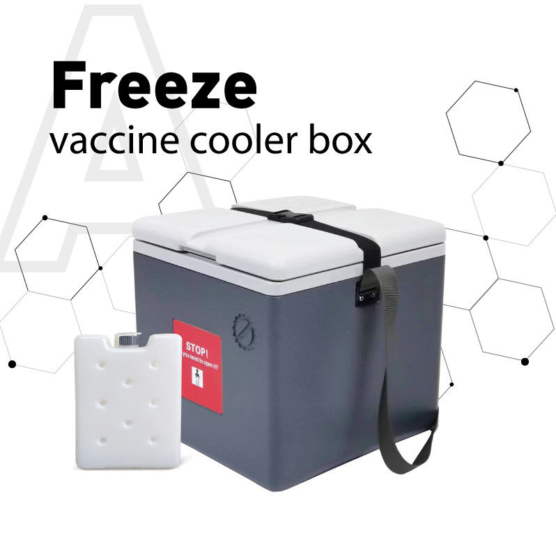 Portable Passive Medical Vaccine Cooler Box With Long-Lasting Cold Chain Protection For Maintaining Vaccine Cold Chain Integrity