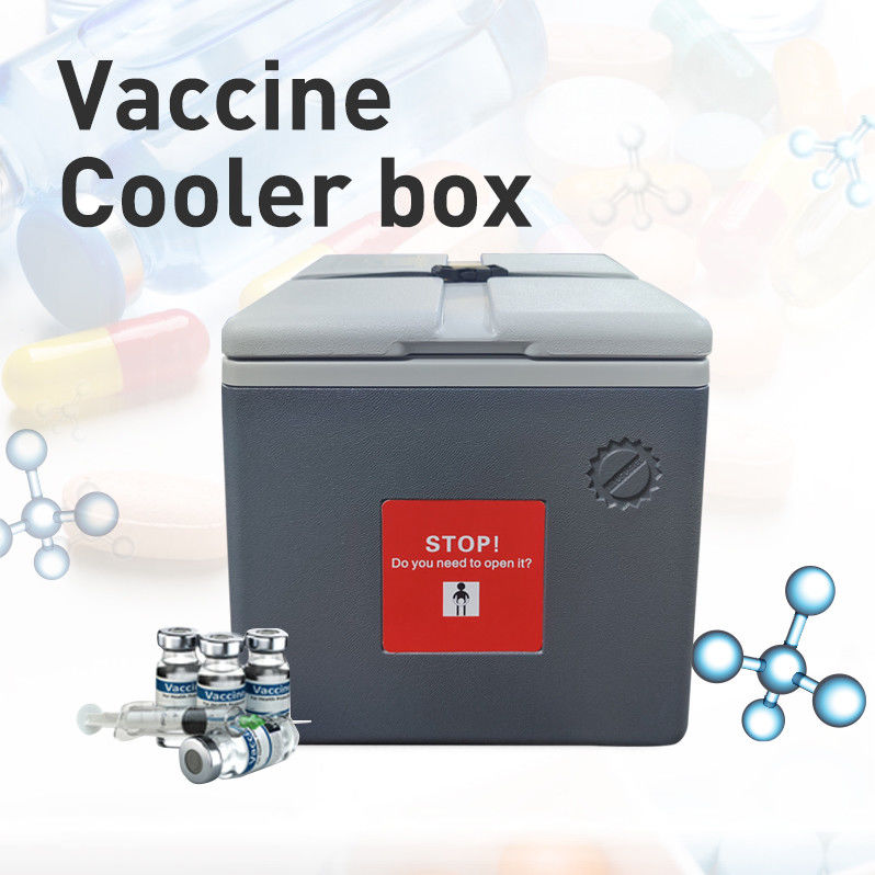 Phefon Portable Medical Vaccine Cooler Box With 1.7 Liters Capacity And 34hrs Cold Lift For Medical Cold Chain Storage Use