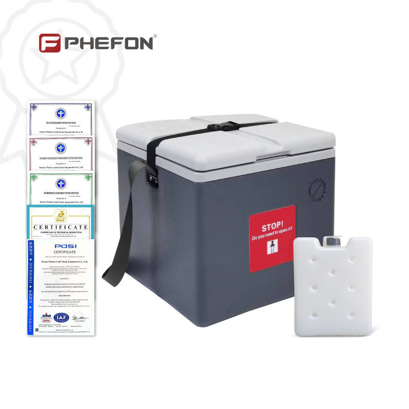 Qualified Portable Vaccine Carrier Ice Cooler Box For Cold Chain Storage
