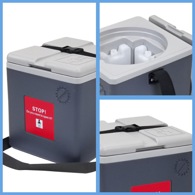1.5L Vaccine Cooler Box With 35h Cold Life And Optional Thermometer For Vaccine Storage And Transport