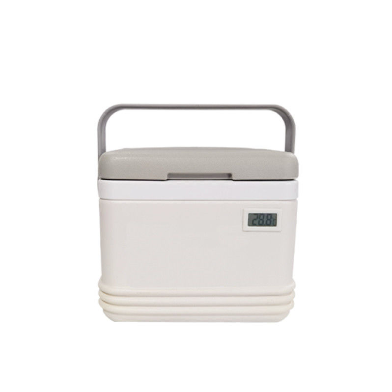 Outdoor Insulated Ice Chest with Secure Lid & Carry Handle, Ice Retention Cooler for Camping, Picnic, Beach, Fishing, Hiking, Road Trip, Keep Drinks & Food Fresh