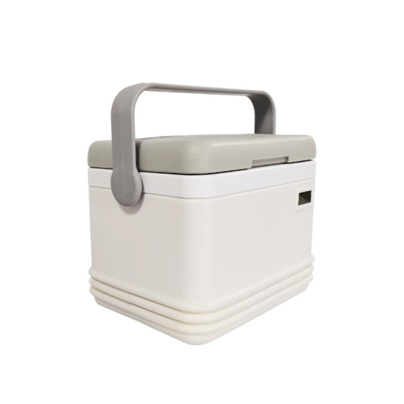 Outdoor Insulated Ice Chest with Secure Lid & Carry Handle, Ice Retention Cooler for Camping, Picnic, Beach, Fishing, Hiking, Road Trip, Keep Drinks & Food Fresh