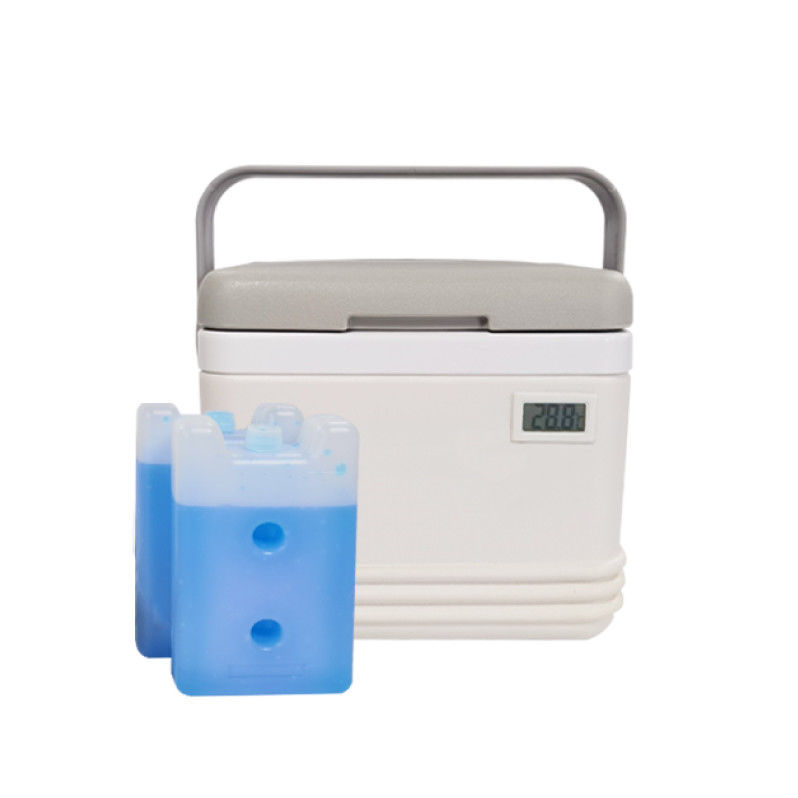 Hard Insulated Cooler Box Portable Ice Cooler with Handle, Long Ice Retention, Food Grade Leakproof Cooler for Camping, Picnic, Beach, Fishing, BBQ, Outdoor Travel & Drink