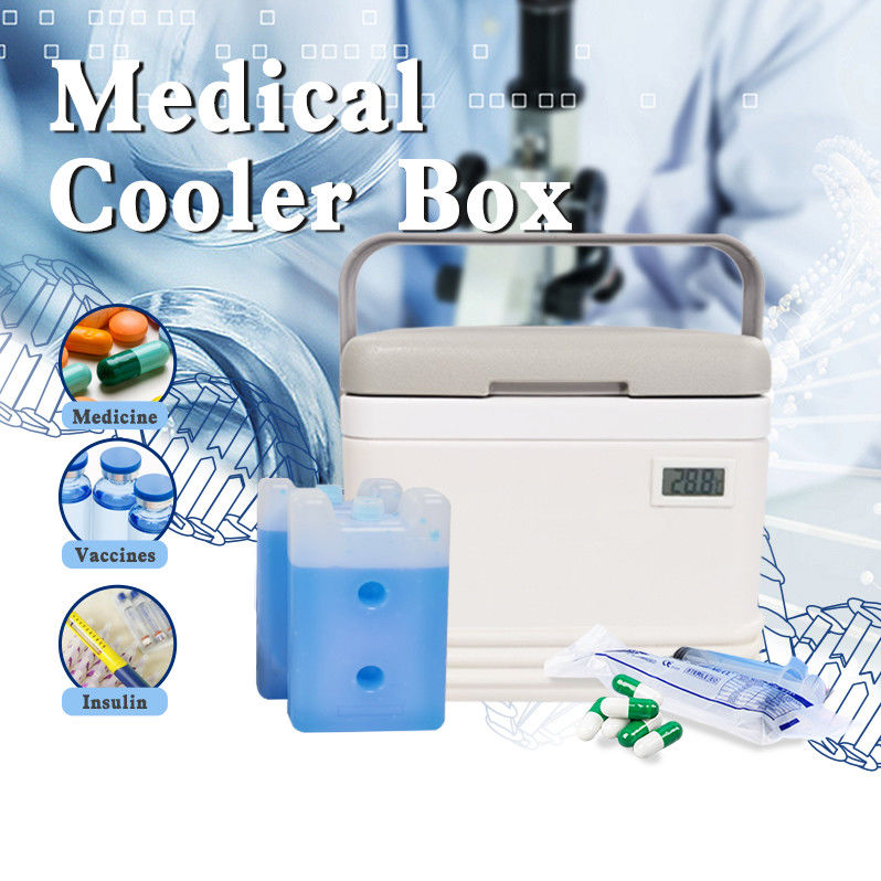 Temperature Display Medical Cooler Box for Cold Chain Storage and Transportation